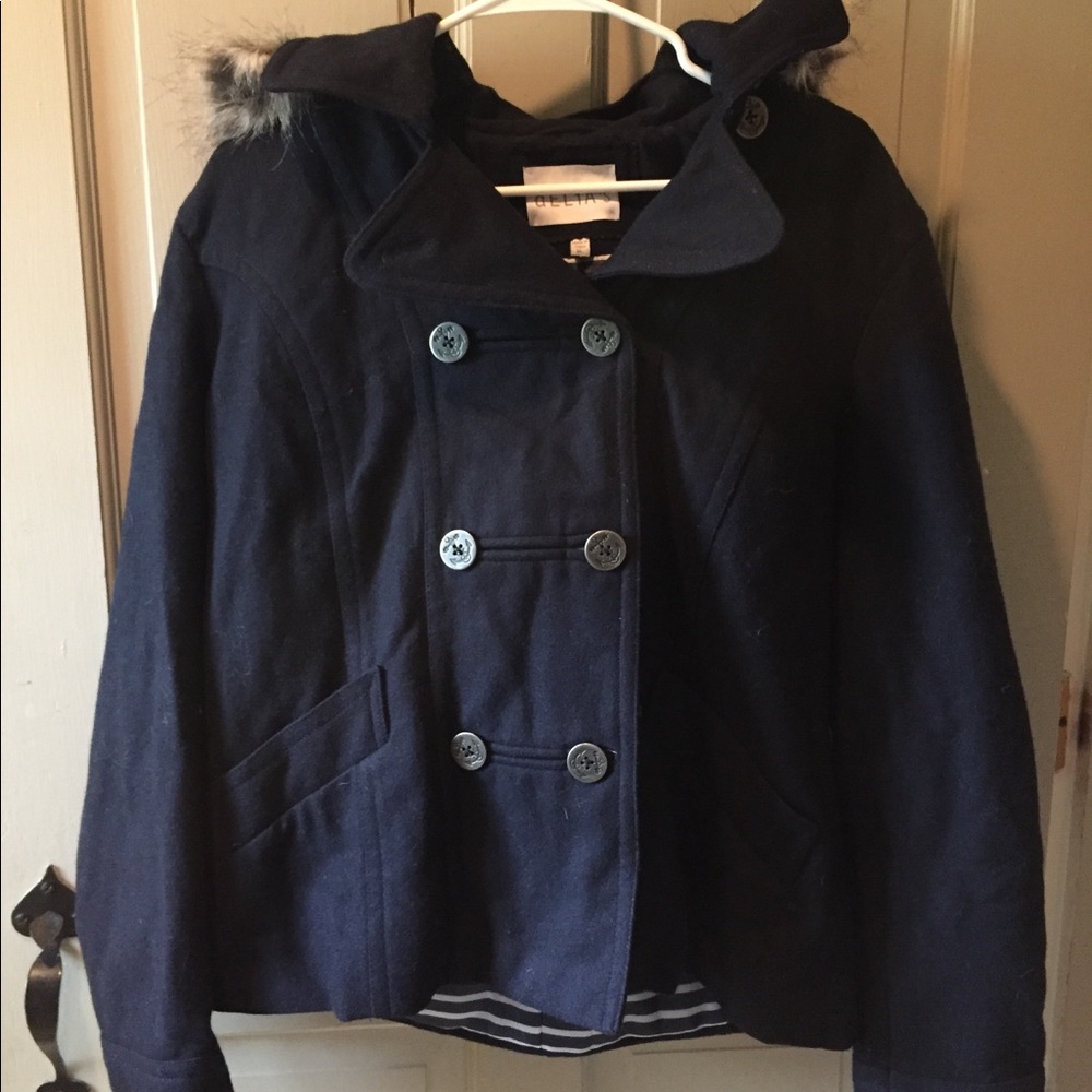 Delia’s Thinsulate Pea Coat with hood
